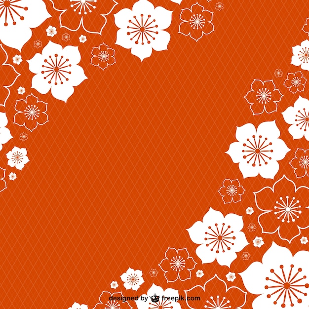 Floral background de printemps