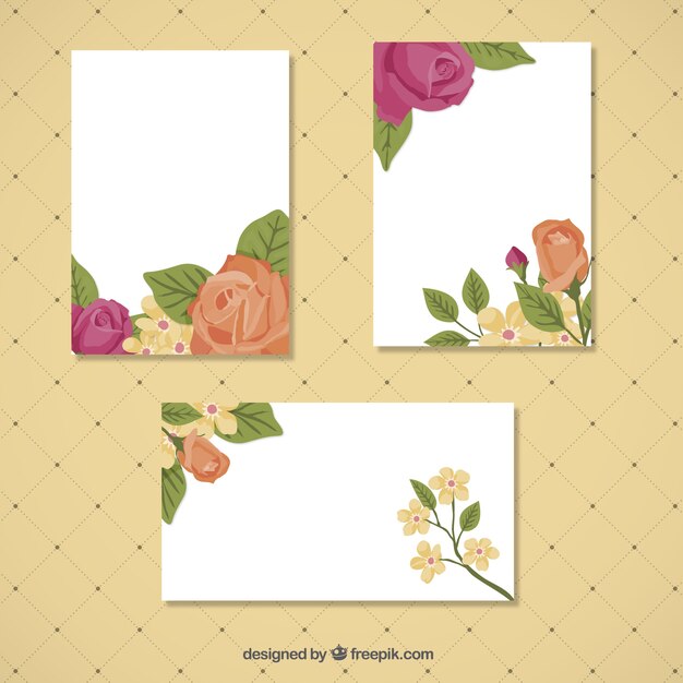 Floral card