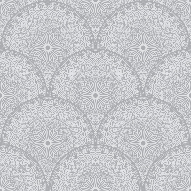 Vecteur gratuit floral de fond sans couture dans le style arabe.