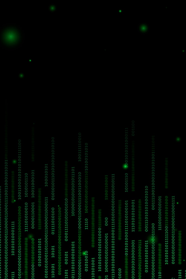 Vecteur gratuit flux de vecteur de conception de code binaire