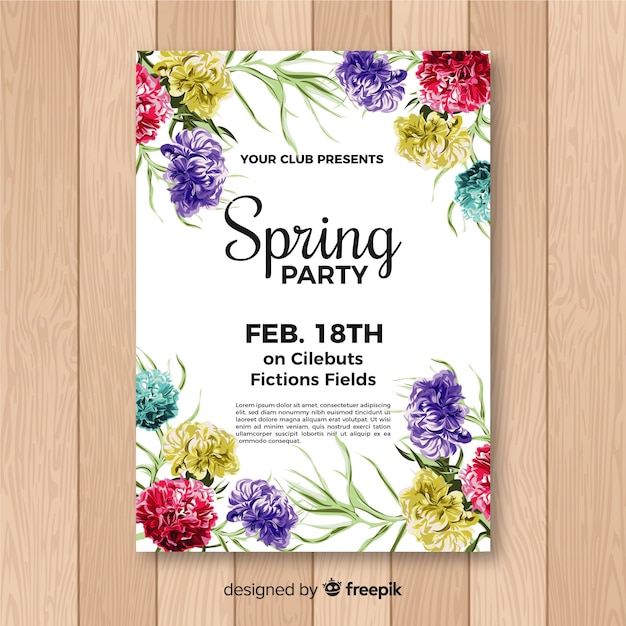 Flyer Fête Du Printemps