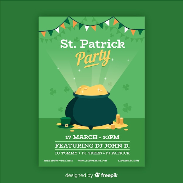 Flyer Fête De La St Patrick