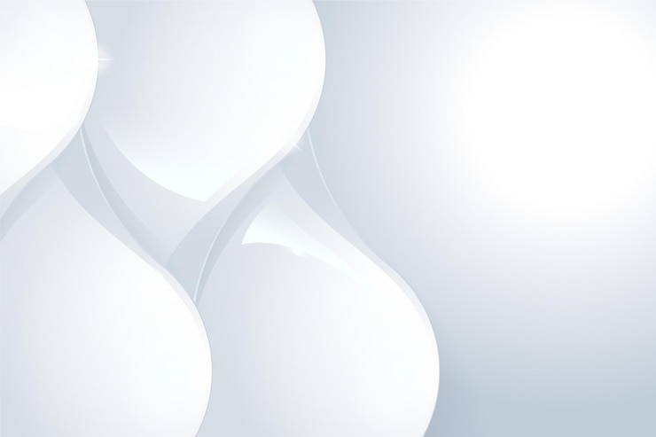 Vecteur gratuit fond abstrait blanc