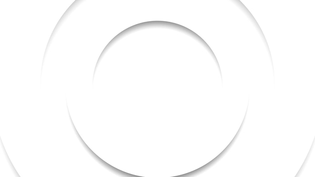 Vecteur gratuit fond abstrait cercle blanc