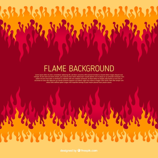 Fond Abstrait Flamme