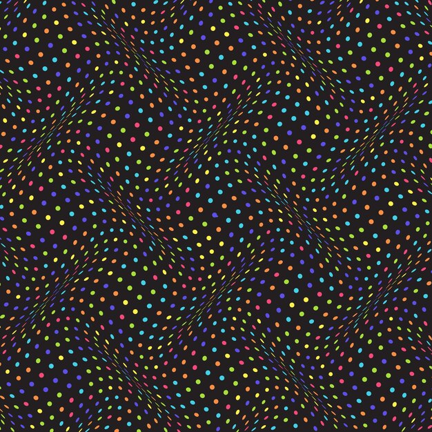 Fond Abstrait Avec Un Motif à Pois