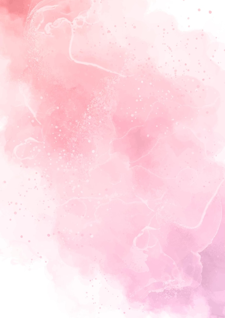 Vecteur gratuit fond aquarelle peint à la main rose pastel