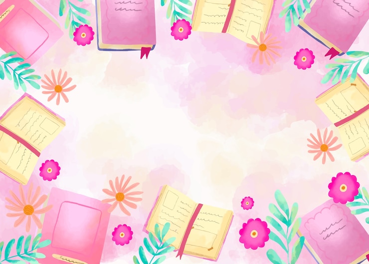 Vecteur gratuit fond aquarelle pour la célébration de la journée mondiale du livre