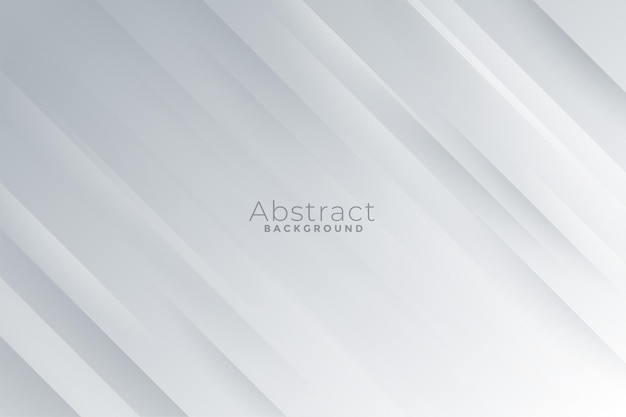 Fond blanc élégant avec des lignes diagonales