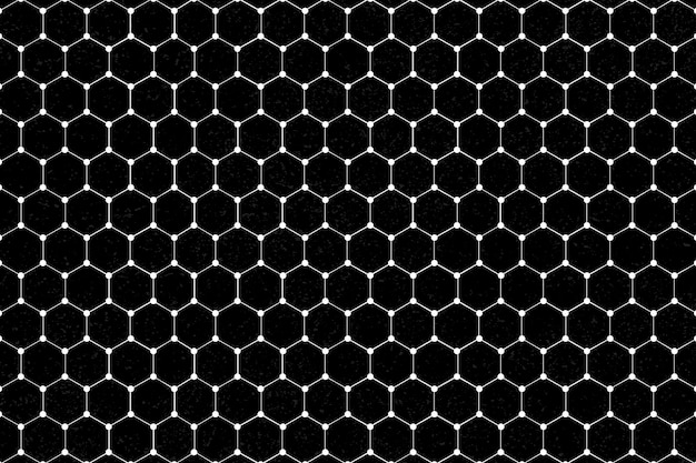 Fond blanc à motifs hexagonaux