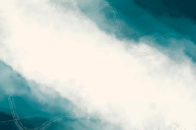 Fond bleu abstrait aquarelle