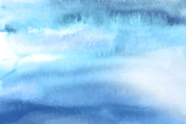 Fond bleu aquarelle