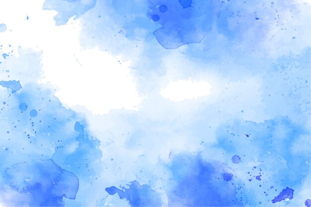 Fond bleu aquarelle