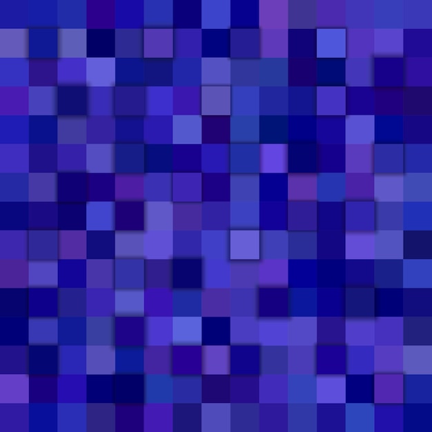 Fond bleu mosaïque