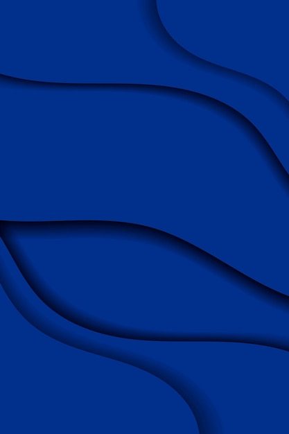 Vecteur gratuit fond bleu à motifs ondulés abstrait de vecteur