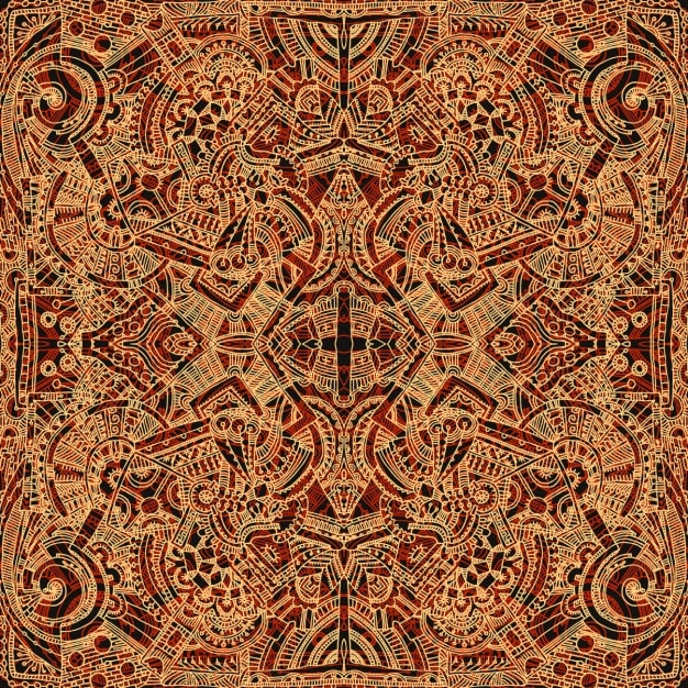 Fond Brun Aztec