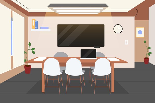 Fond de bureau pour la vidéoconférence