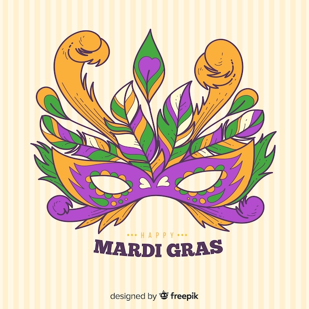 Fond De Carnaval De Mardi Gras