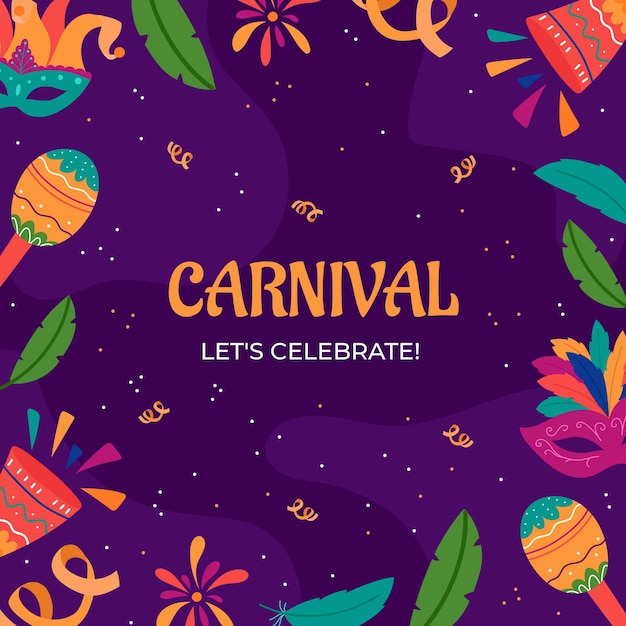 Fond De Carnaval Plat