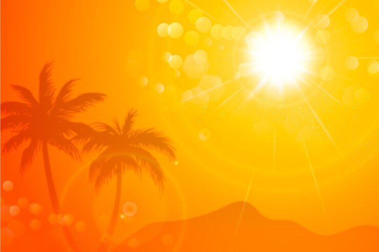 Vecteur gratuit fond chaud réaliste
