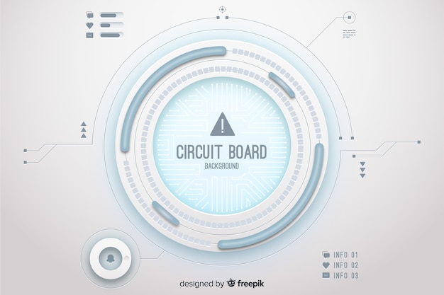 Fond De Circuit Imprimé