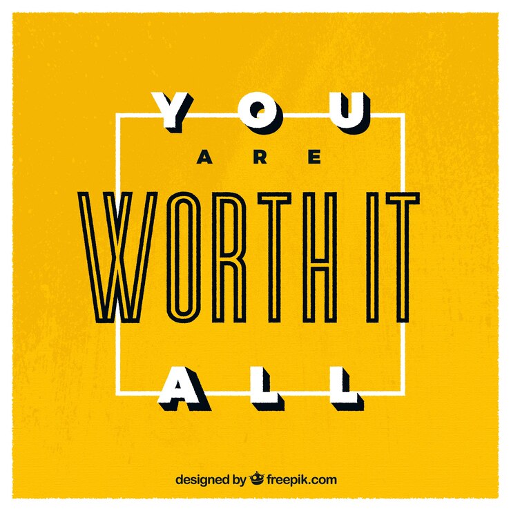 Vecteur gratuit fond de citation de motivation en couleur jaune
