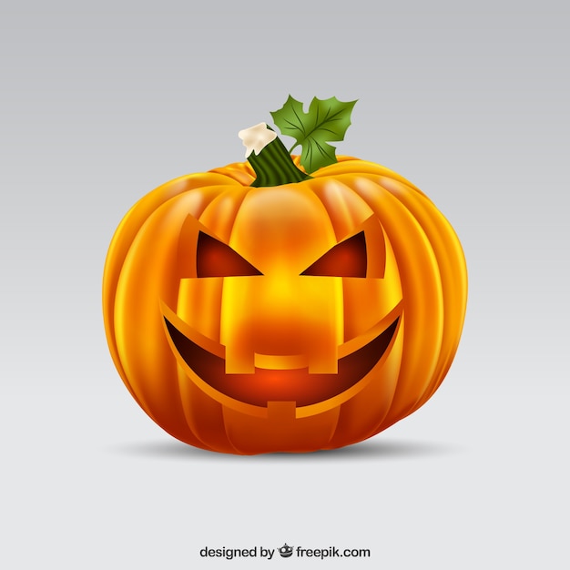 Fond De Citrouille D'halloween