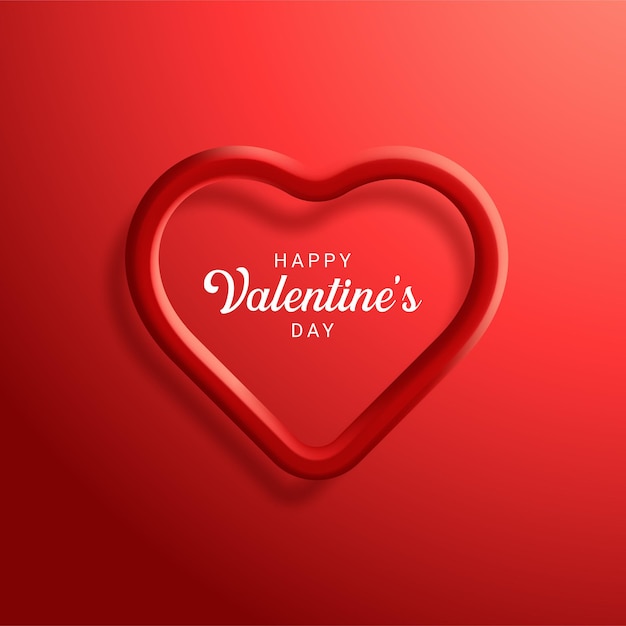 Fond de coeur et d'amour de la Saint-Valentin