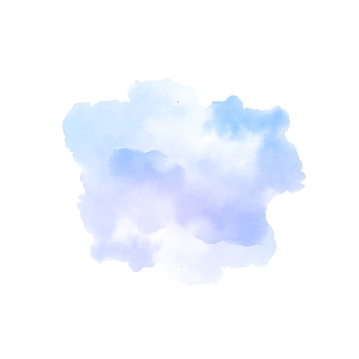 Vecteur gratuit fond de conception de tache aquarelle splash violet doux