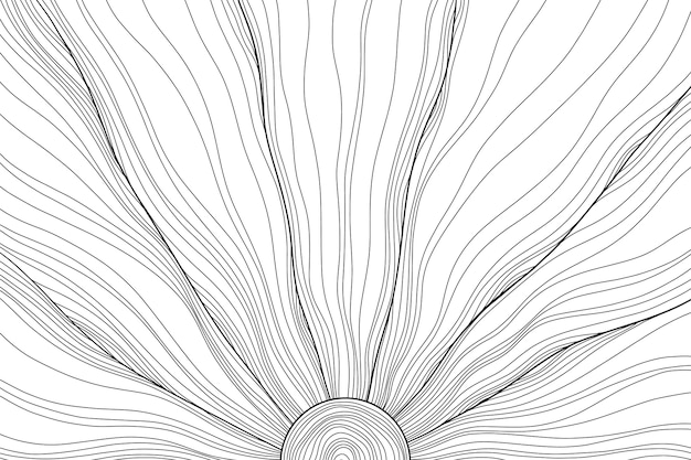 Vecteur gratuit fond de contour abstrait dessiné à la main