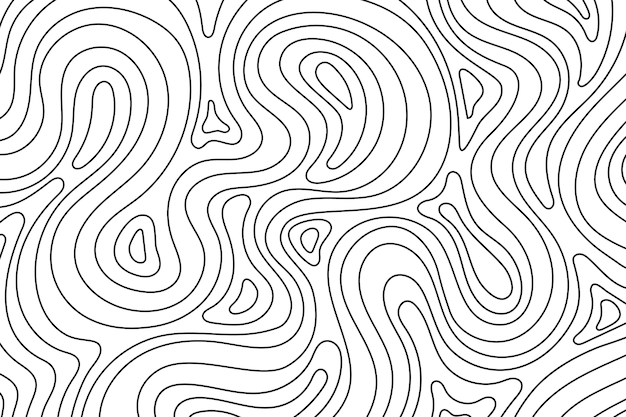 Vecteur gratuit fond de contour abstrait dessiné à la main