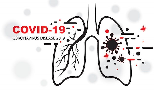 Vecteur gratuit fond de coronavirus