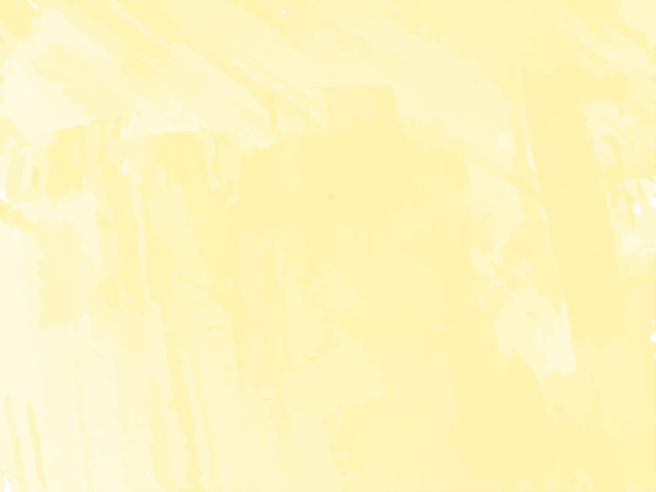 Vecteur gratuit fond décoratif de texture aquarelle jaune doux