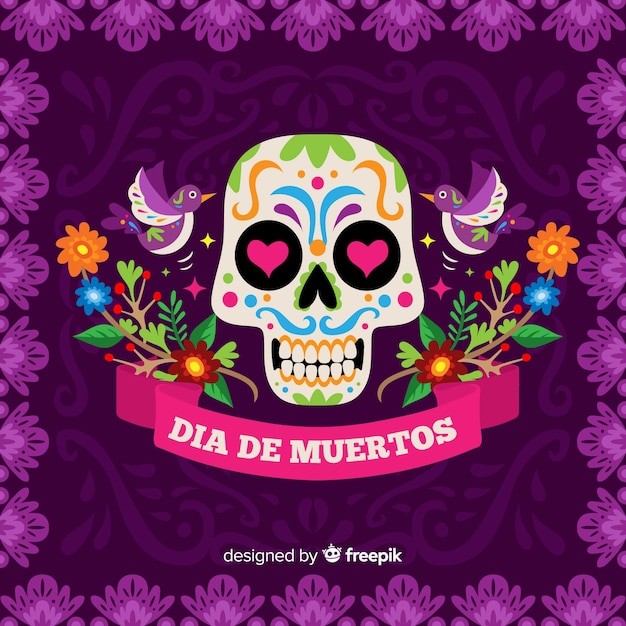 Fond De Dia De Muertos