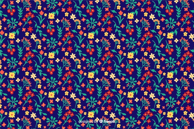 Fond ditsy floral