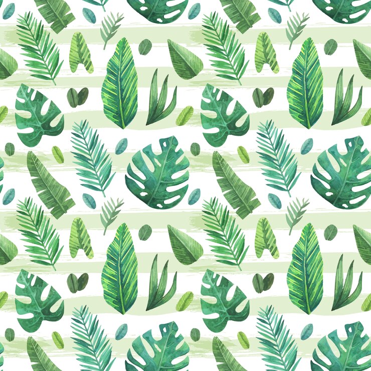 Fond d&#39;écran des feuilles tropicales
