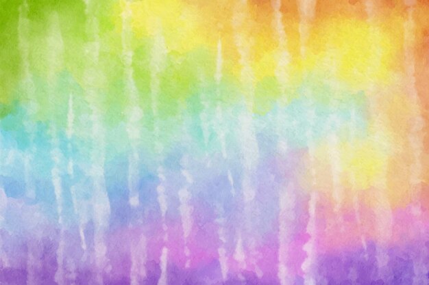 Fond d'effet arc-en-ciel aquarelle