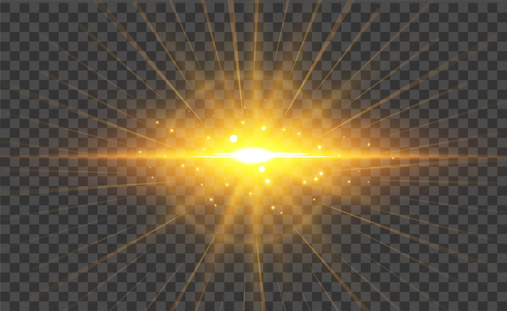 Vecteur gratuit fond d'effet de lumière parasite transparent