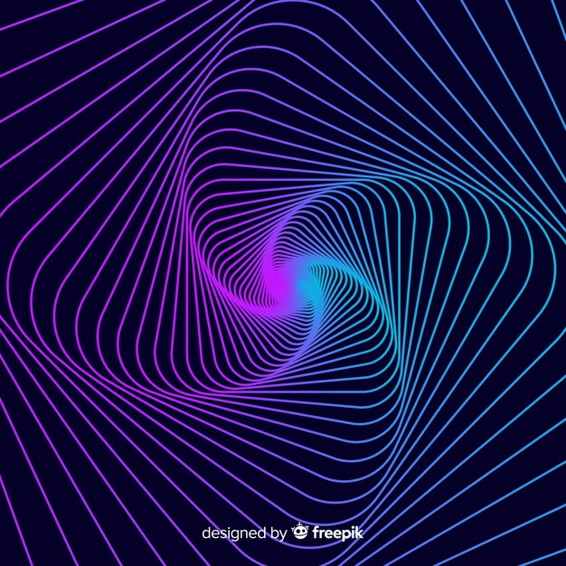 Fond d&#39;effet d&#39;optique illusion