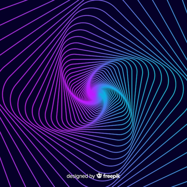 Fond d&#39;effet d&#39;optique illusion