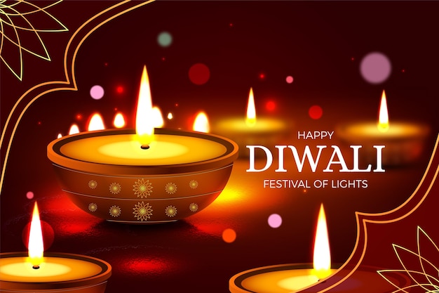 Fond De Festival De Diwali