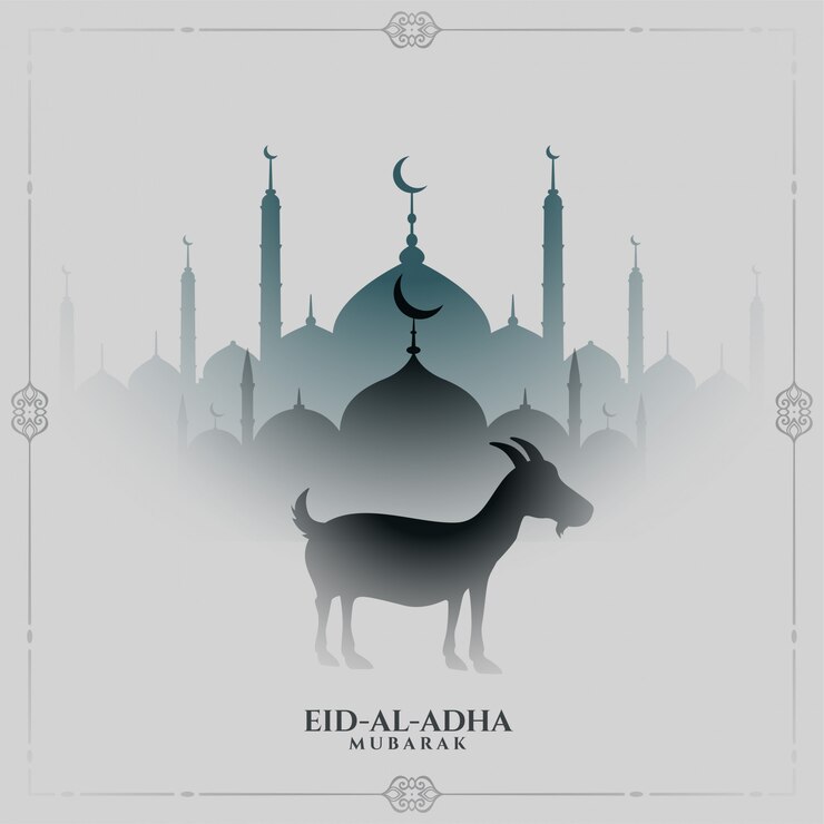 Vecteur gratuit fond de festival traditionnel eid al adha
