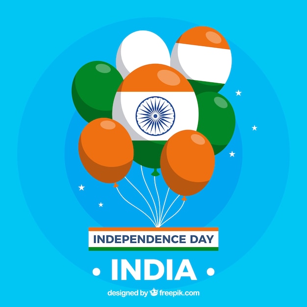 Fond De La Fête De L'indépendance Indienne
