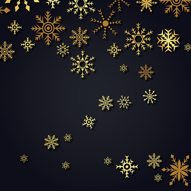 Fond de flocons de neige Vector