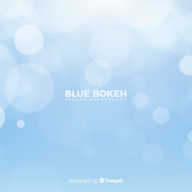 Vecteur gratuit fond flou de bokeh créatif