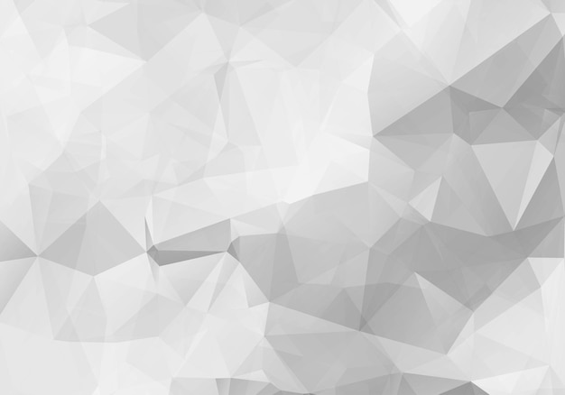 Fond de formes abstraites triangle gris low poly