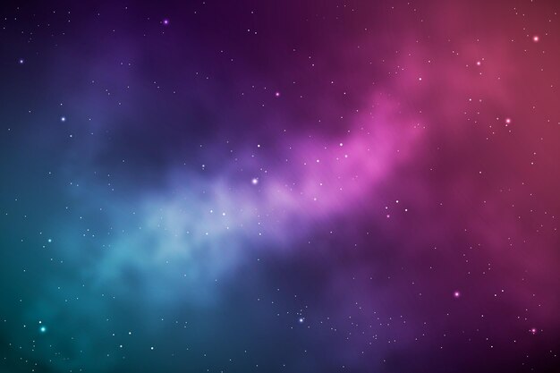 Fond de galaxie réaliste