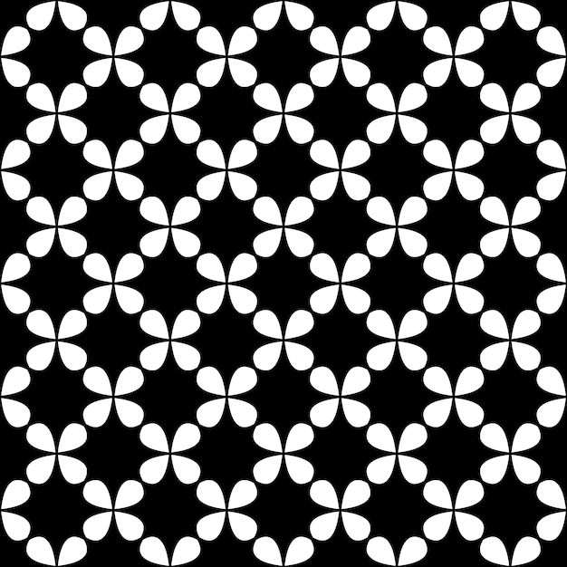 Fond géométrique noir et blanc