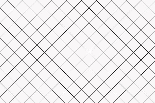 Fond de grille, vecteur de conception simple noir et blanc minimal