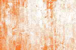 Vecteur gratuit fond grunge de peinture orange et blanche